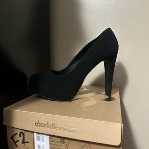Charlotte Russe Black Women's Heels